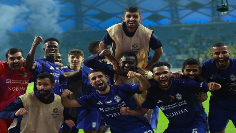 الحلم نيوز : النصر  يضرب قطر بخماسية ويتوّج بكأس السوبر الإماراتي القطري بمشاركة ثلاثي الأهلي السابق